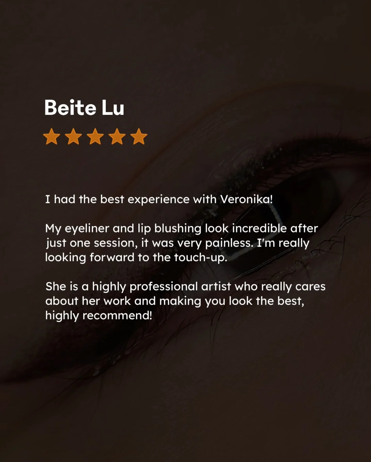 My customers say it best!