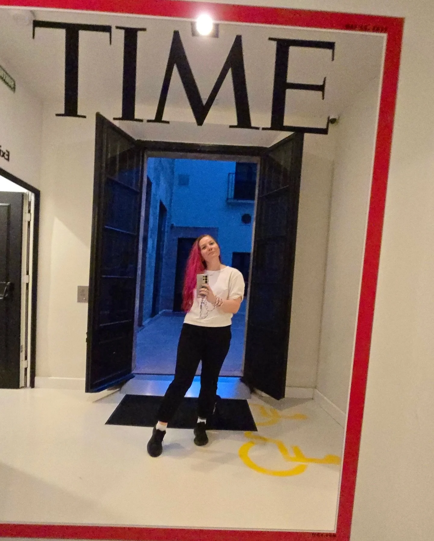 A year and a half ago in Barcelona, inside the Moco Museum &mdash; one of my favorite contemporary art spaces ever.
It&rsquo;s the perfect size. Not overwhelming. Not exhausting. Just enough rooms to actually experience each piece instead of speed-wa