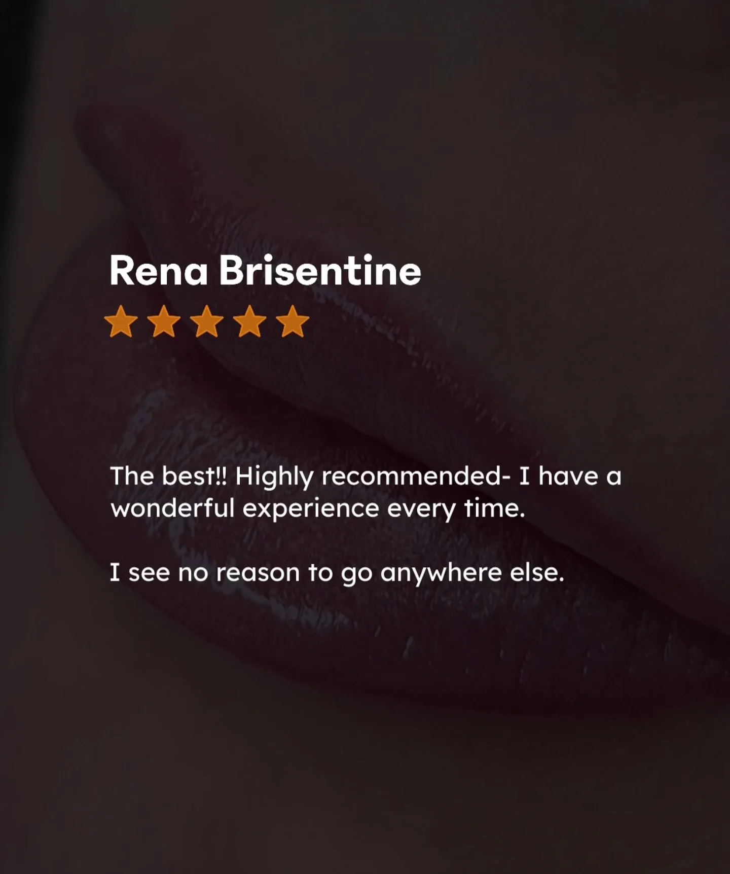 My customers say it best!