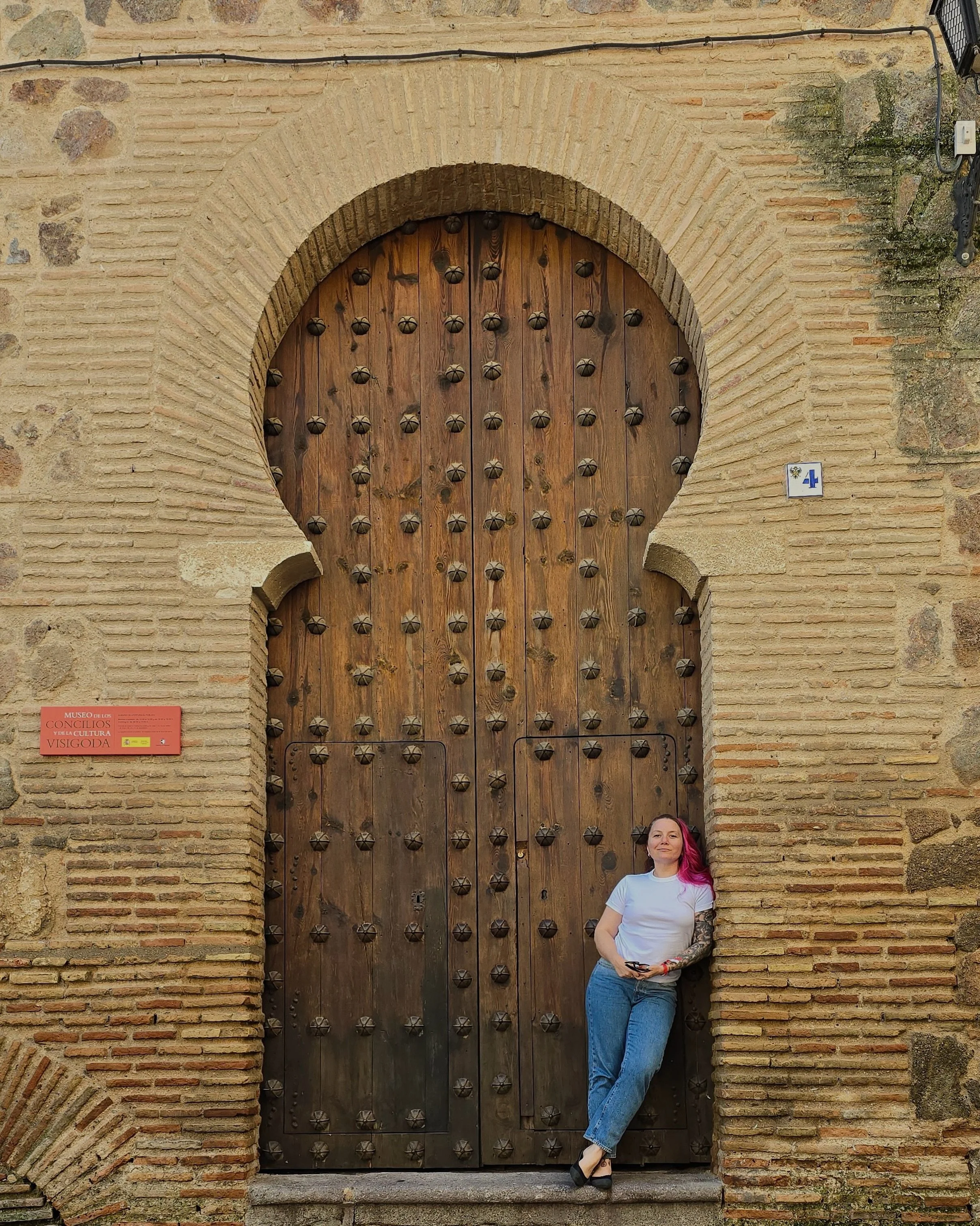 This photo was taken in Toledo, an ancient city just outside Madrid and one of the most visited historic destinations in Spain.

Every time I turned a corner, I felt like I had stepped into another century. The narrow stone streets, the old buildin