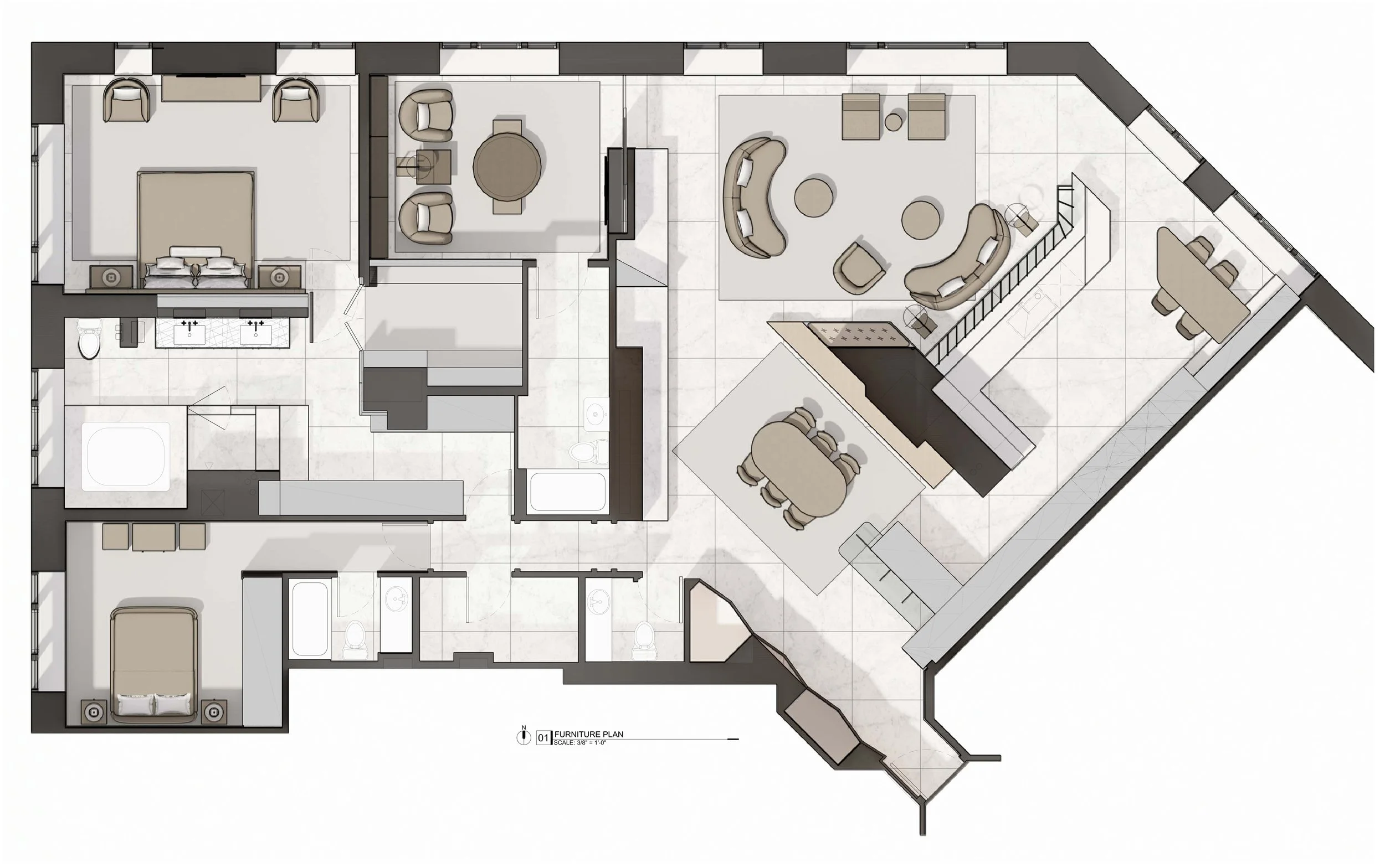Mag Mile Condo Renovation (in progress)