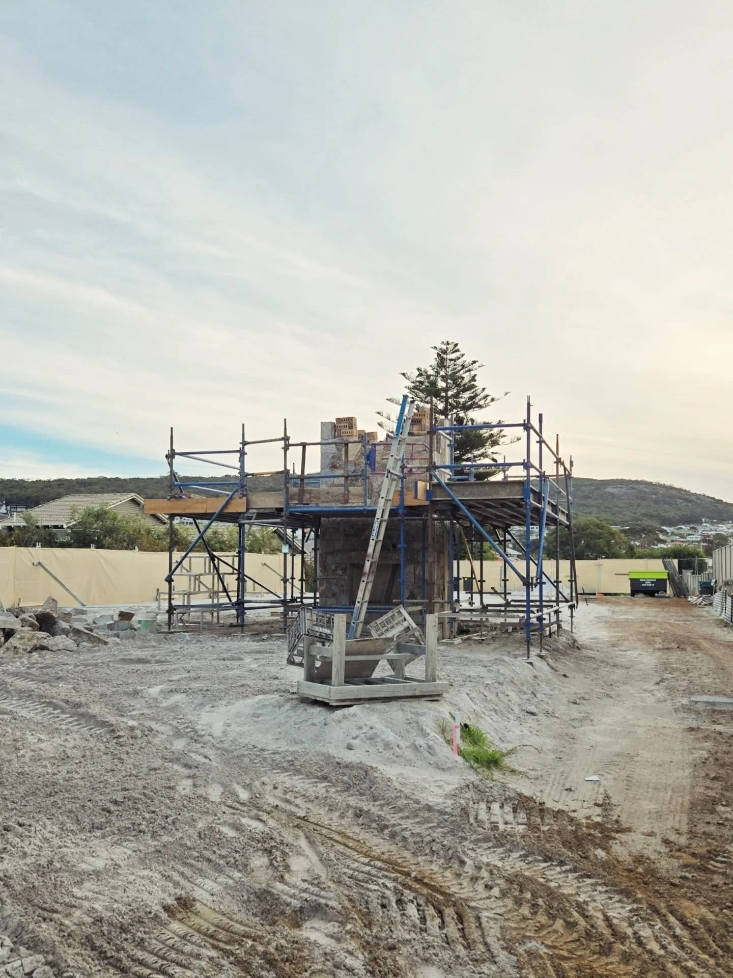 Its underway! So great to see this home start on site and construction of such an amazing feature. Beautiful natural stone ❤️.