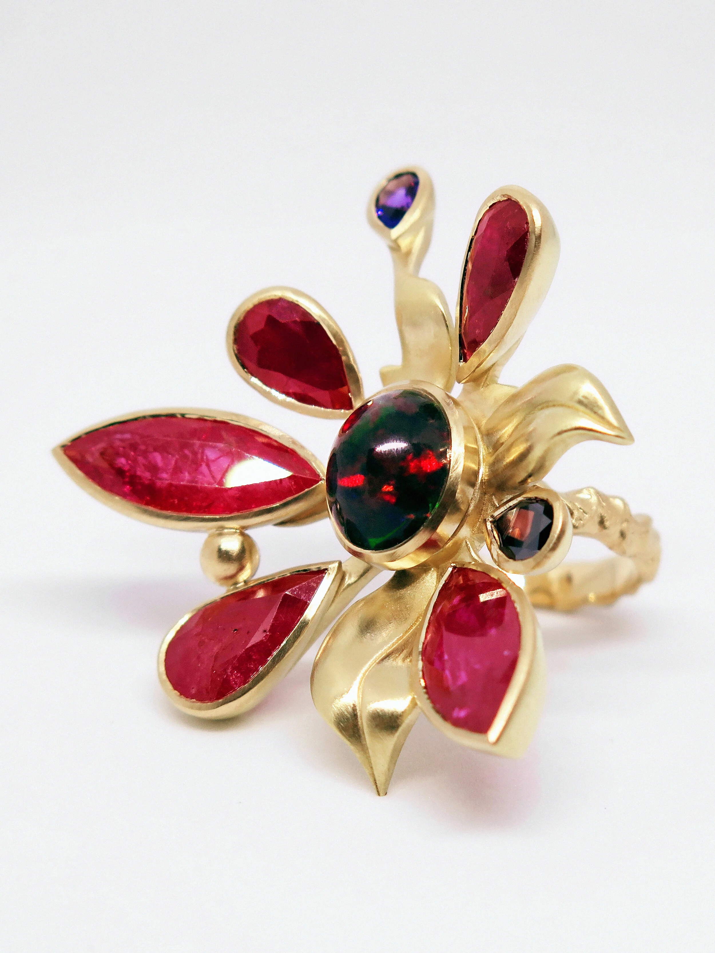  Safari Sunset Bloom : Ring
