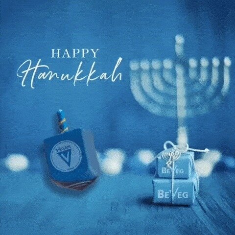 Happy Hanukkah! Wishing you peace &amp; light this holiday season!