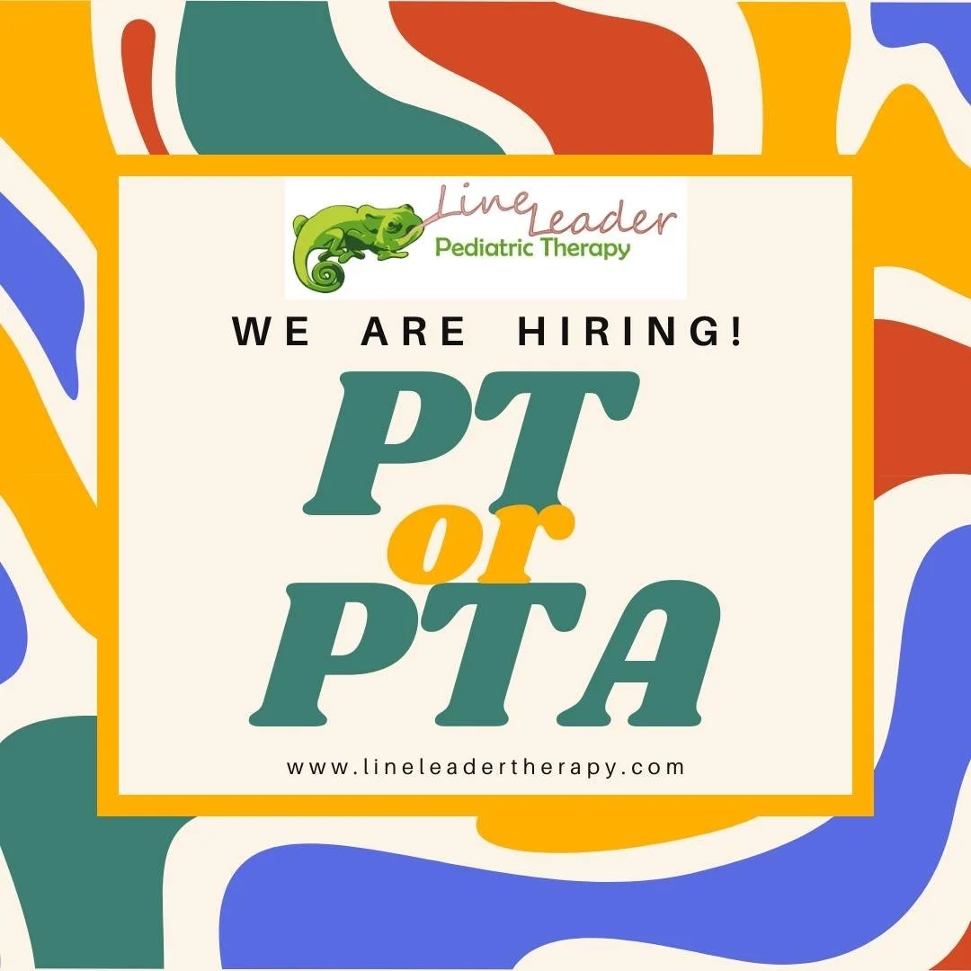 Looking for a skilled pediatric PT or PTA to join the Line Leader Pediatric Therapy team! 
Call for more details, 512-291-2669.
#PTAjobs
#PTjobs
#AustinPT
#AustinPTA
#lineleaderpediatrictherapy