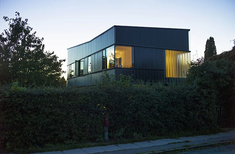 Da arkitektparet tegnet seg hus, ville de ha et som pustet