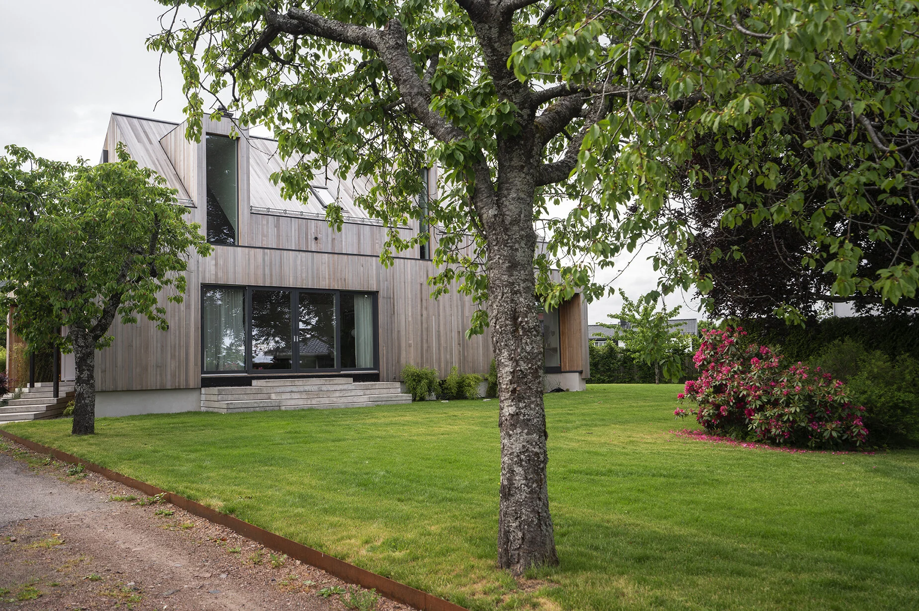 En gammel sveitservillaen på Nøtterøy har fått en ny kappe