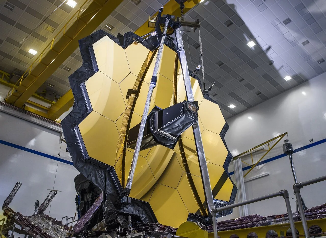 James Webb Space Telescope Mirror Chris Gunn