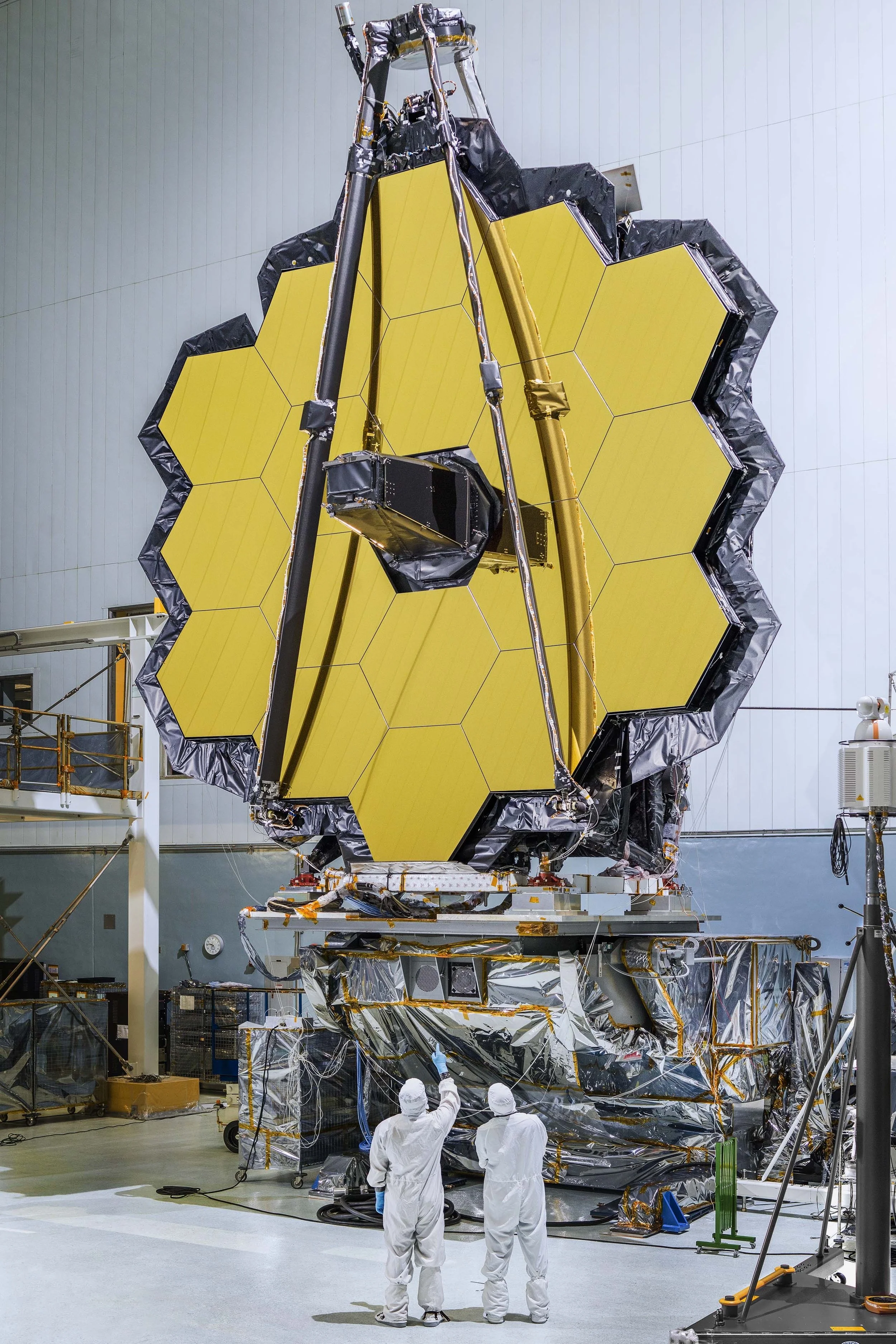 Fully Deployed Webb Mirror
