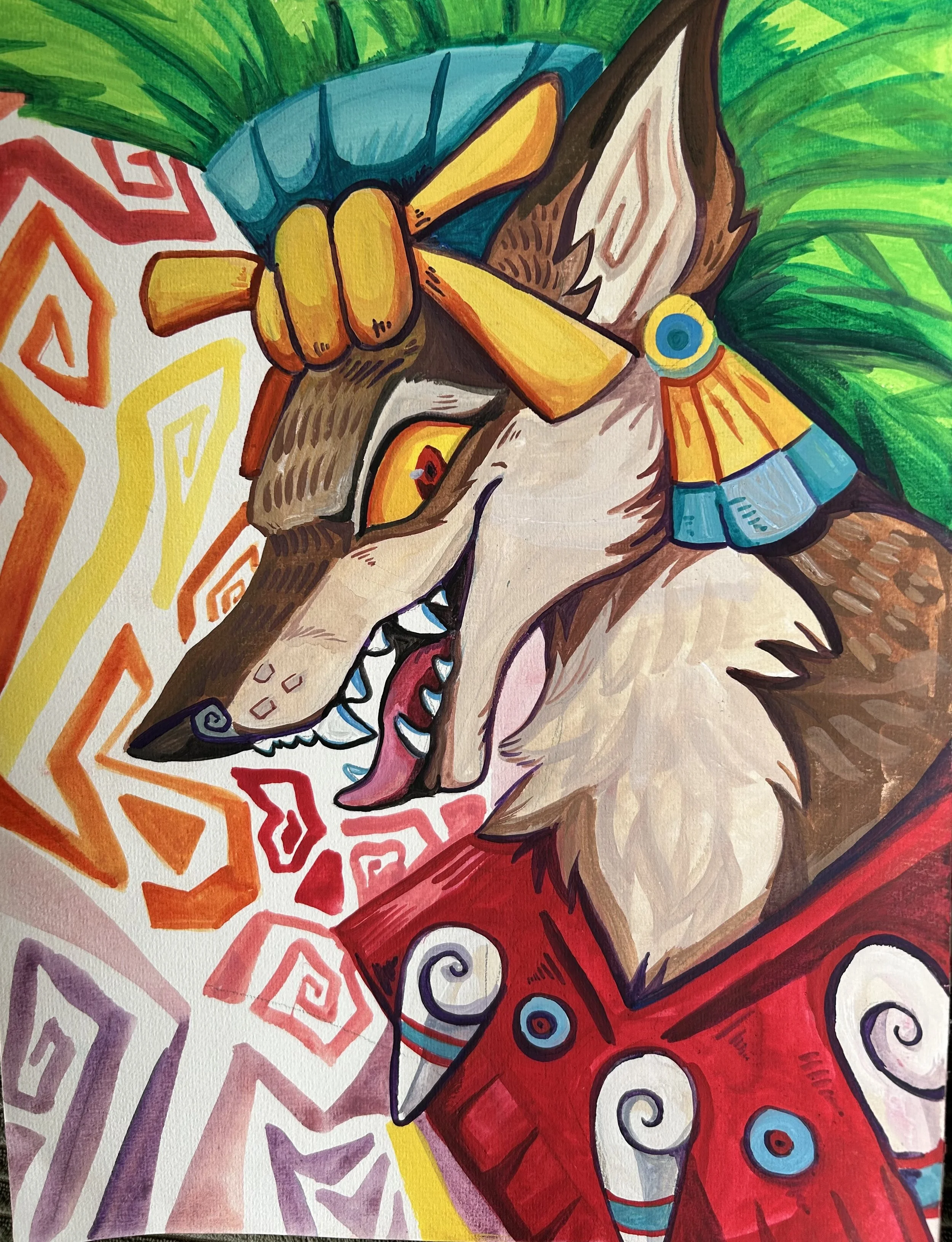 Print - Huehuecoyotl - PREORDER