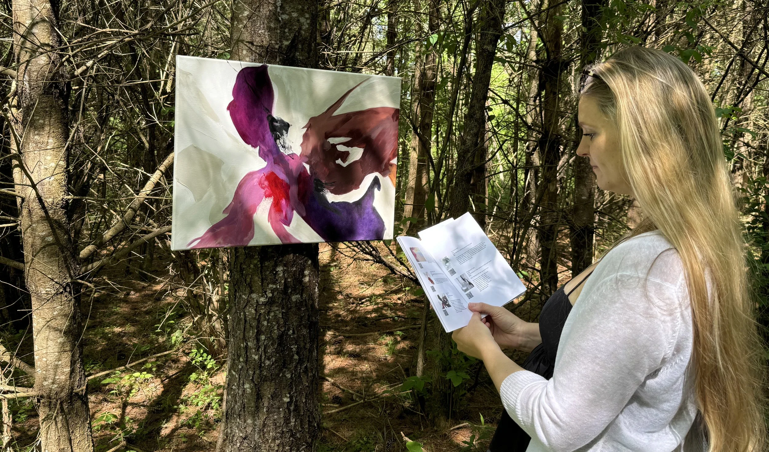 Art on the Trails Walk, Outdoor Open House Day 1