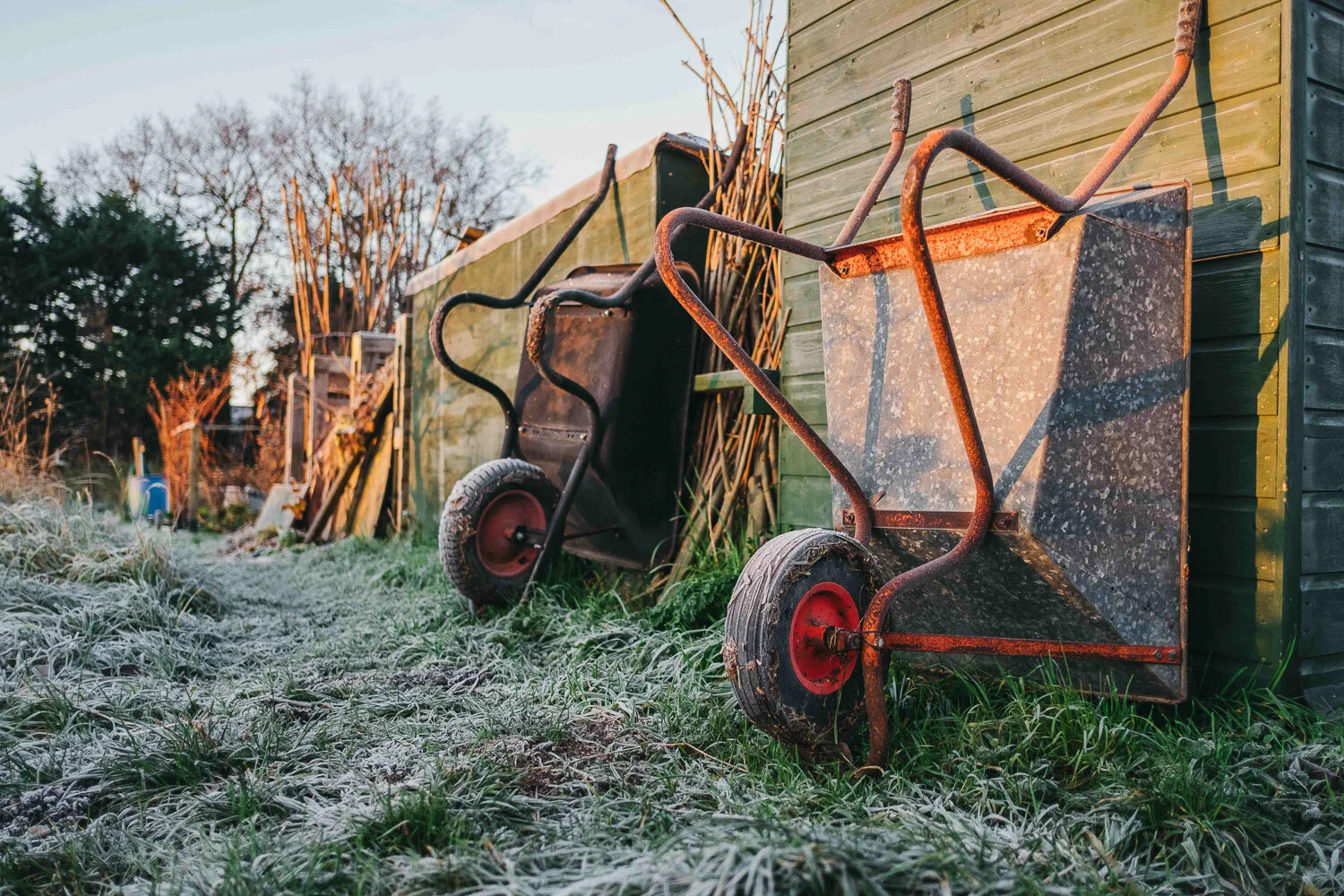 Frosty December morning on Holcroft Road [photos]
