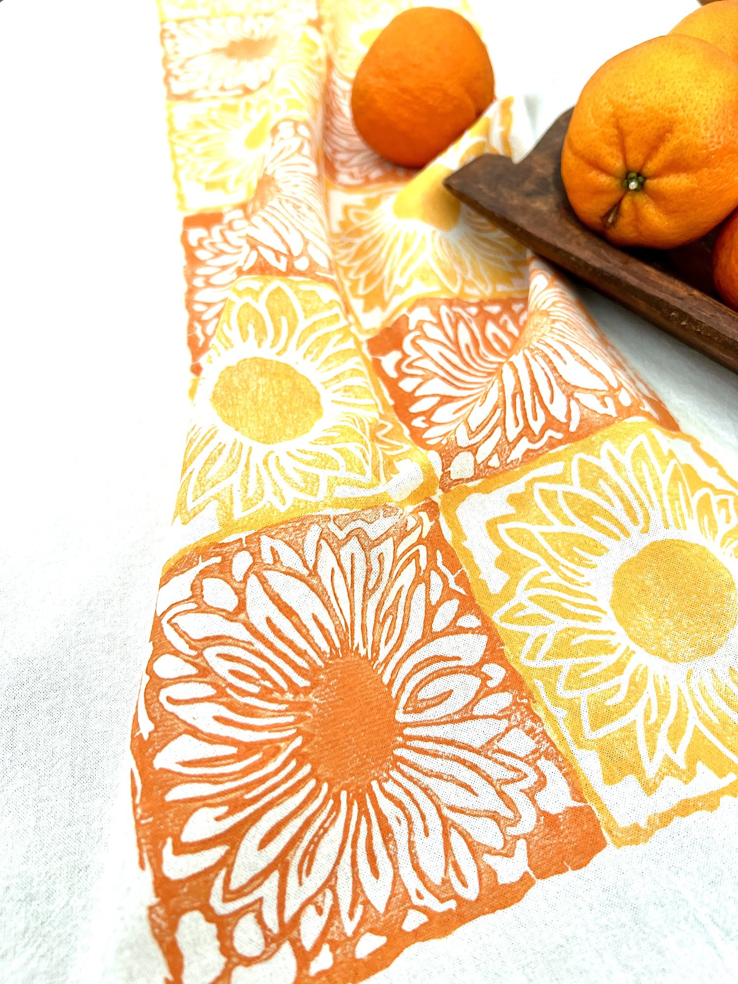 Sunflower Tea Towel