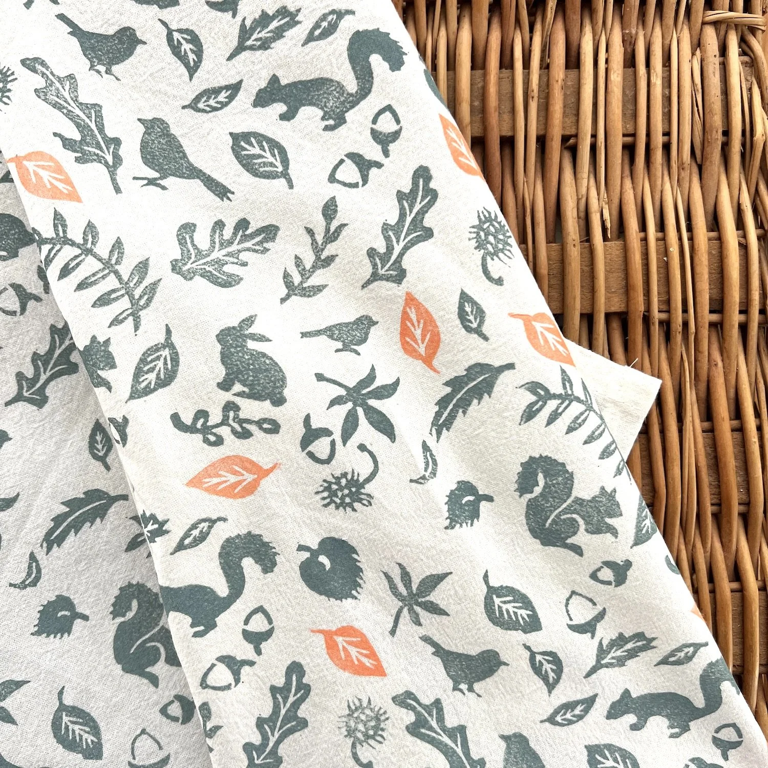 backyard life cotton cloth napkins