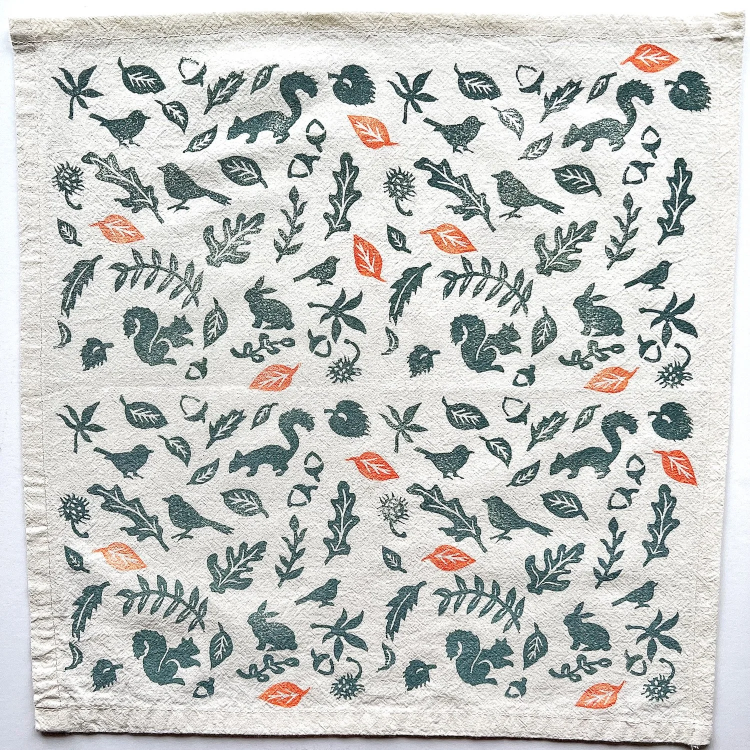 backyard life cotton cloth napkins