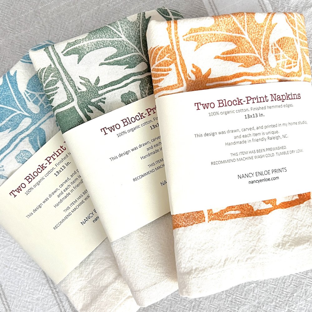 Learn About Our Organic Cotton Block Prints