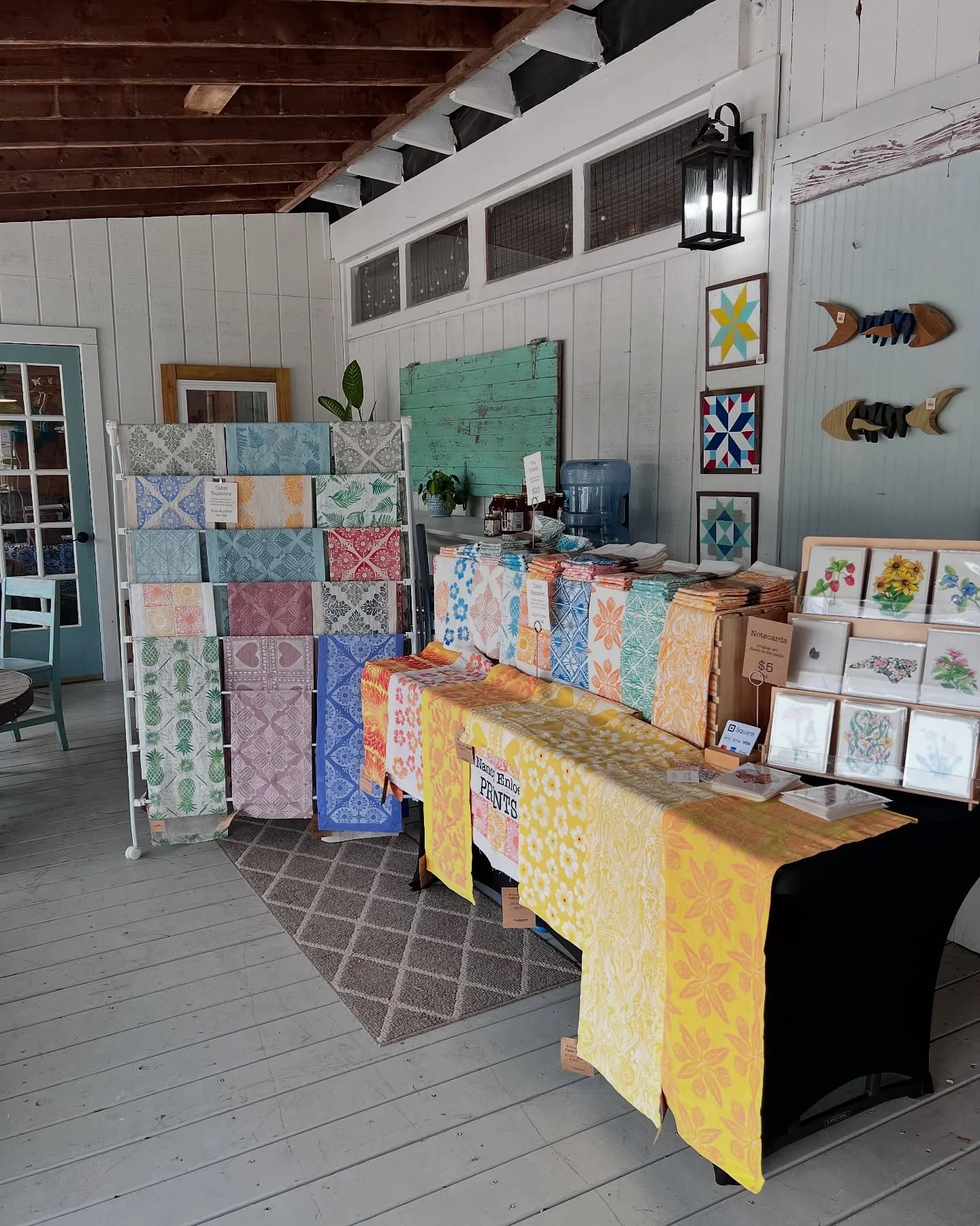 Enjoying this beautiful day hanging out on @bayleafmarketraleigh front porch. And @flyingpigcandyco is indoors with some fabulous toffee samples.