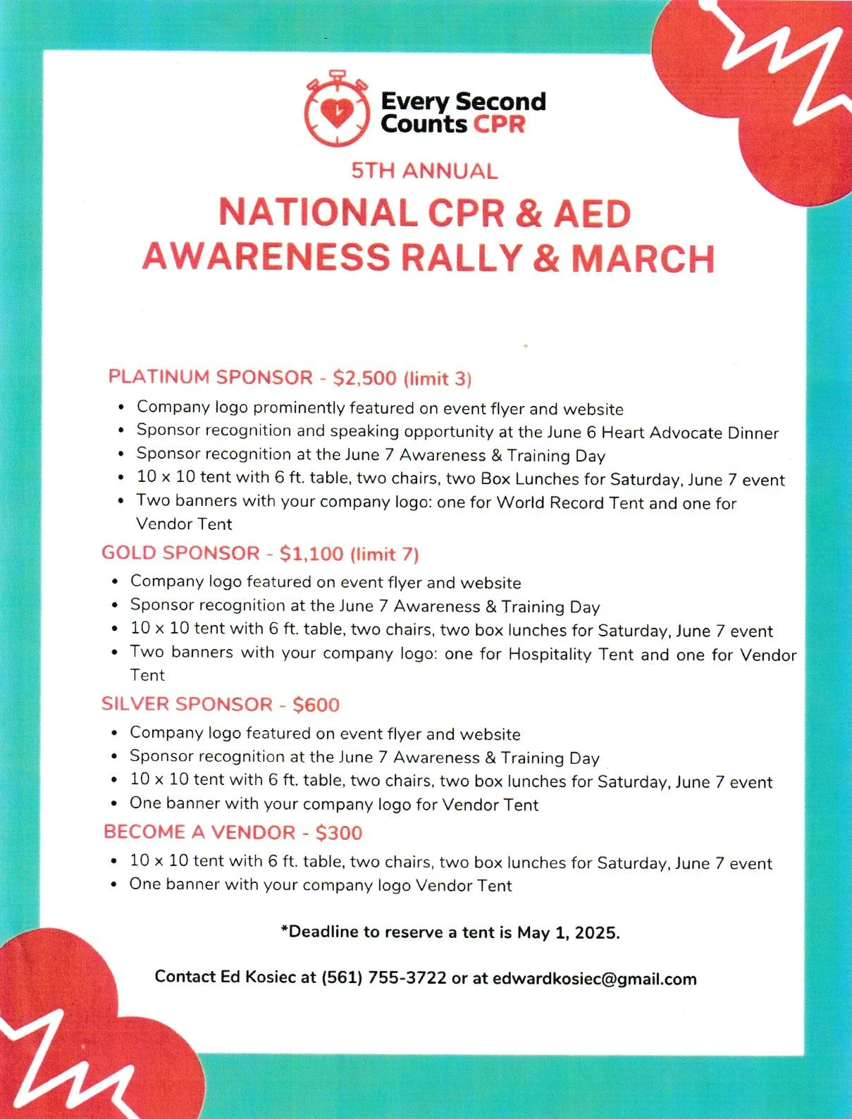 Events — Every Second Counts CPR