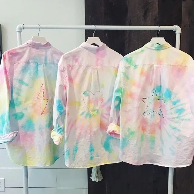 Soo happy with how these turned out💕
Perfect as a beach coverup, dress, or tucked into/tied with jean shorts!!
$95!
Worn oversized so available in sizes L and XL