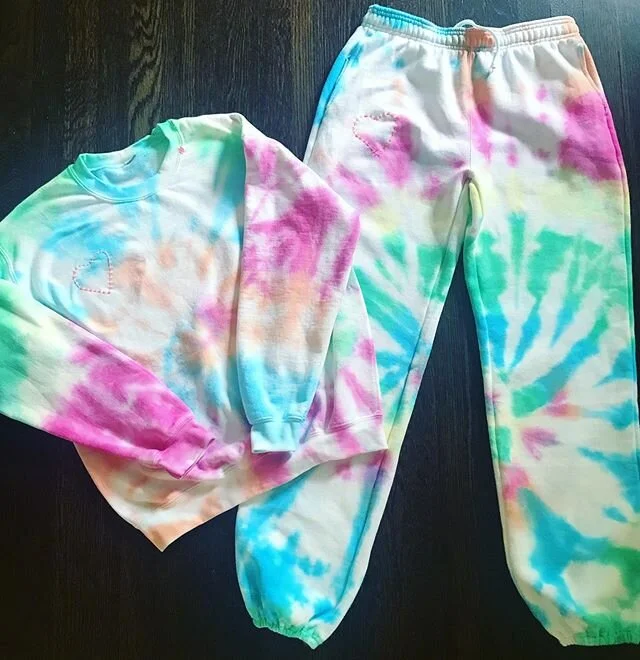 Cotton candy swirl set...obsessed