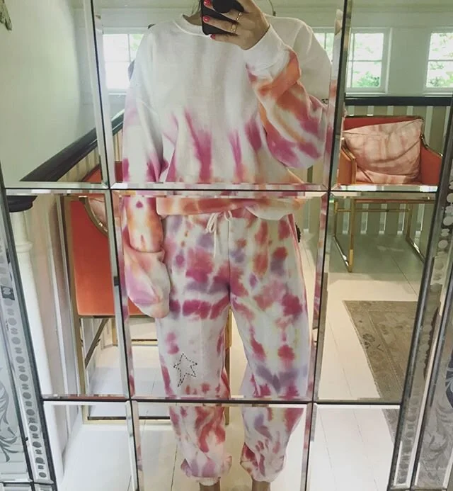 Clearing the rack to make room for new designs!
&ldquo;Mismatch&rdquo; sets at a deal for $130!!
Slide 1: SOLD large sunset set
Slide 2: SOLD large sky set
Slide 3: SOLD medium storm/happy set
Slide 4: SOLD medium storm set
Slide 5: SOLD M top, S bot