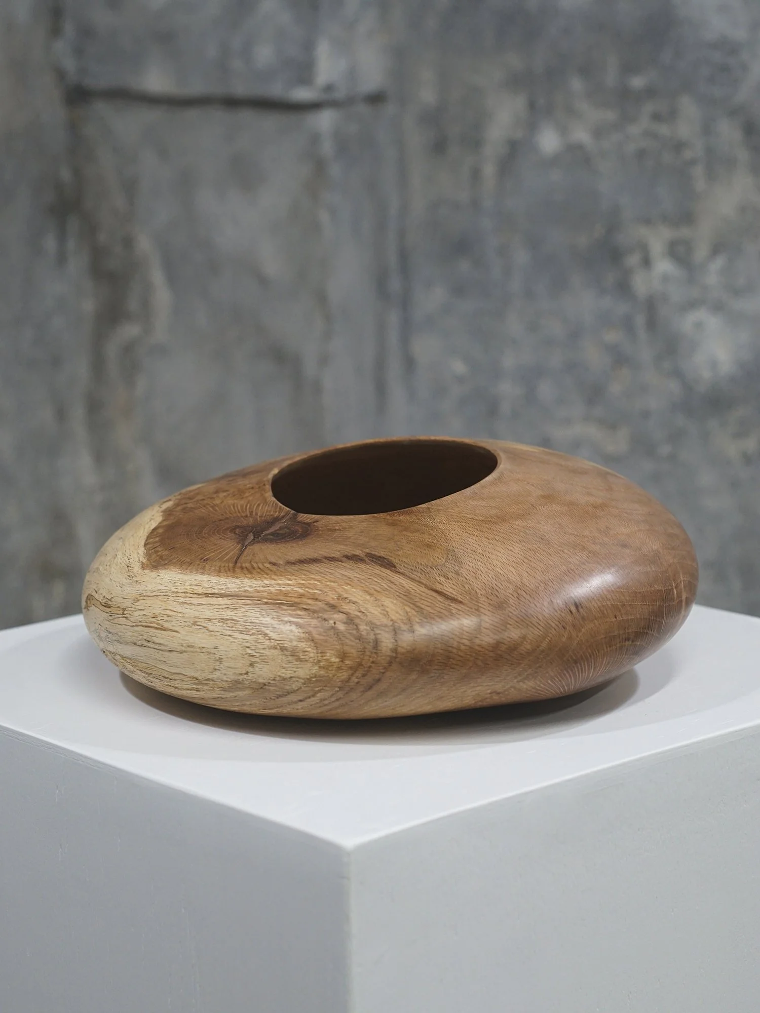Spalted Turkey Oak Enclosed Form
