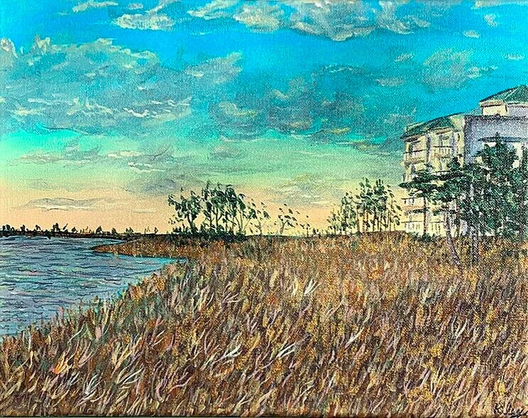 Sunset at the Island