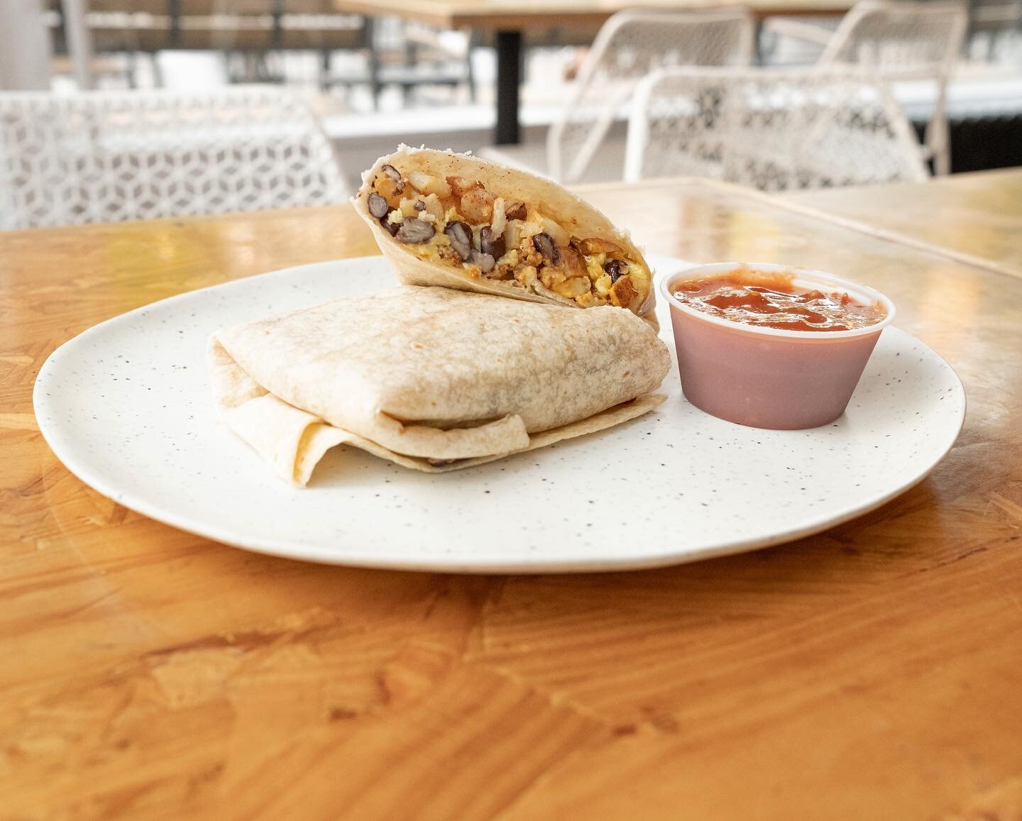 On the go? Grab a burrito for the road. So quick and so tasty!