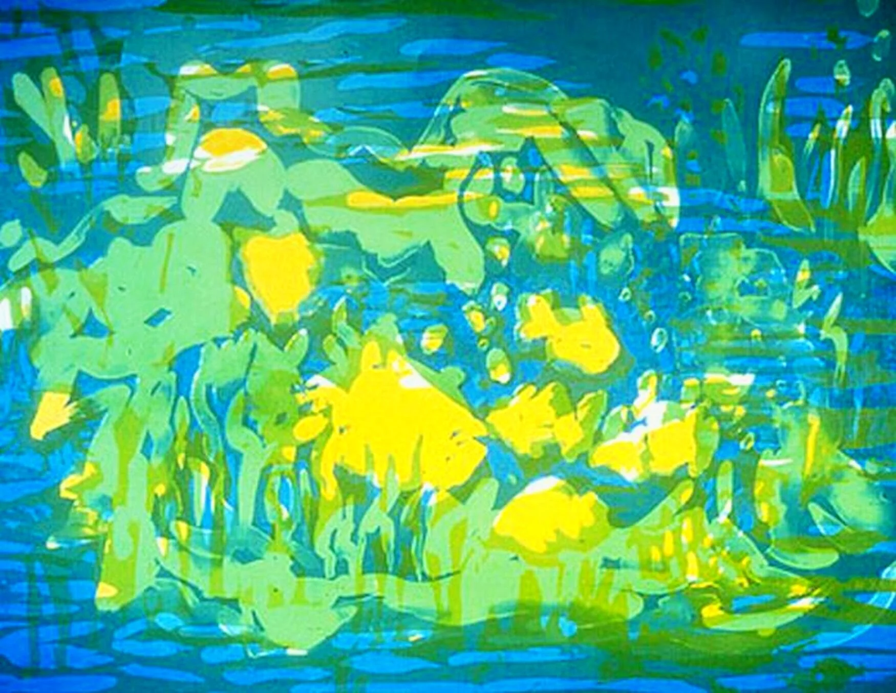 Aquatic Scene, Sserigraph, 17 x 22.jpg