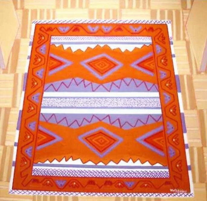 Dining Interiors,  Antique Morocco Inspirations Acrylic, 36 x 36.jpg