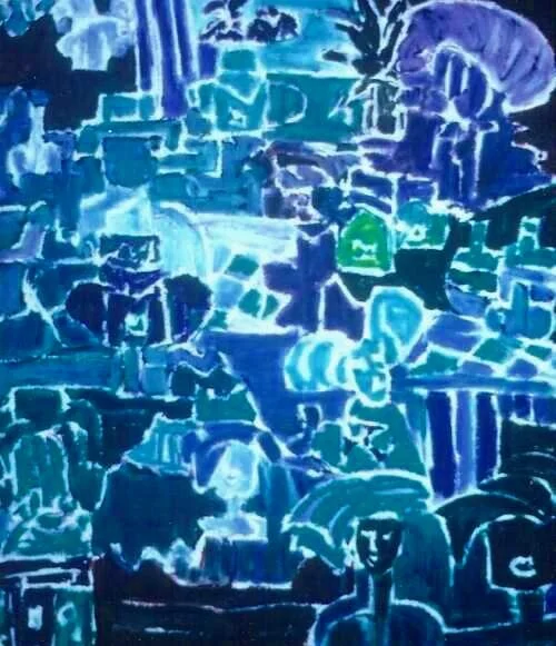 Fashionable Mannequins, Oil, 34 x 30.jpg