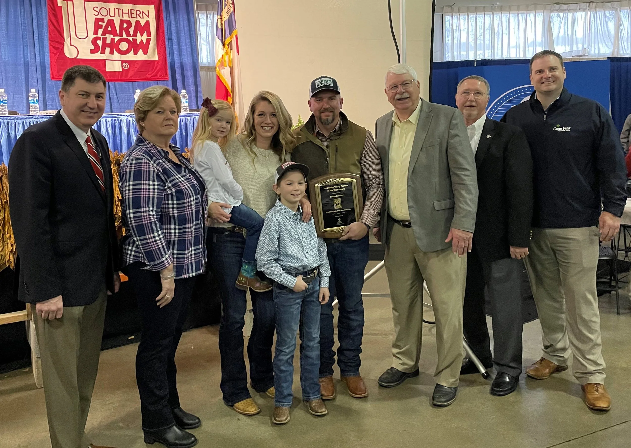Innovative Young Farmer Award Presented By Farm Credit Associations Of