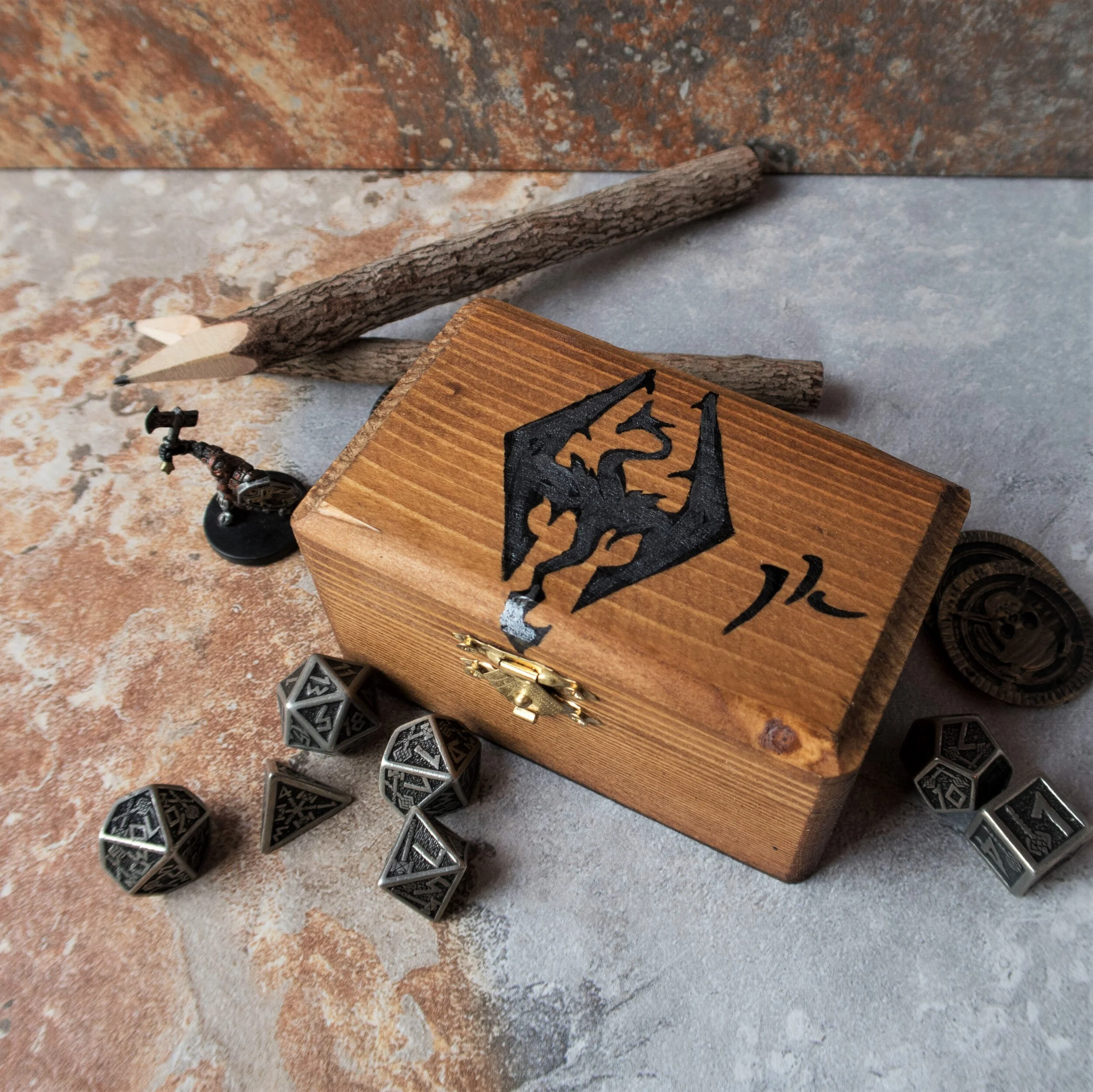 Dovahkiin Dice Box