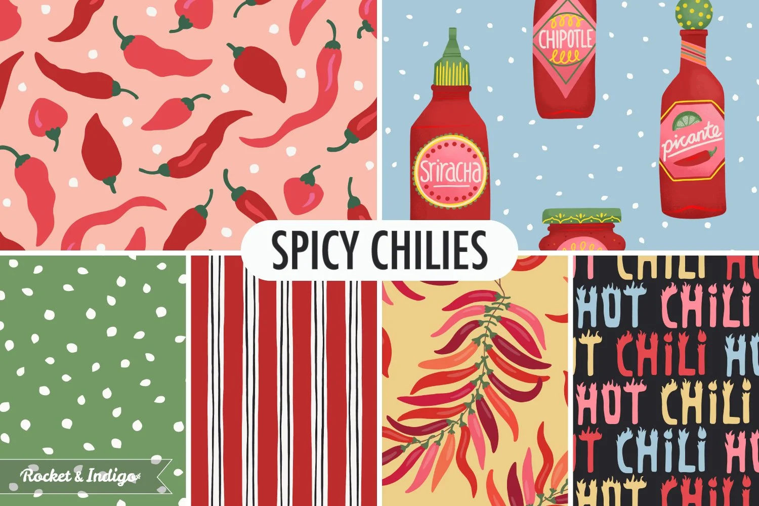 Spicy Chilies Collection Cover