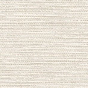 Grasscloth Print - Natural White - Solid Color with Faux Texture by Rocket & Indigo