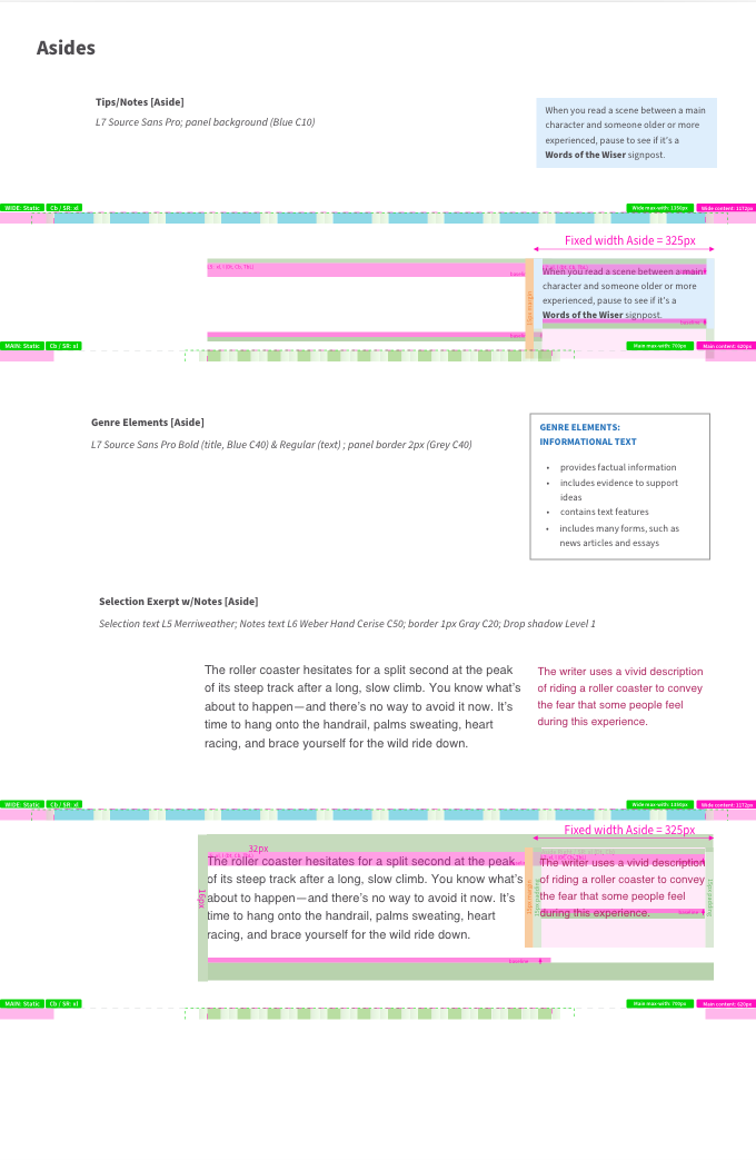 2016- Redlines using Sketch foundational templates