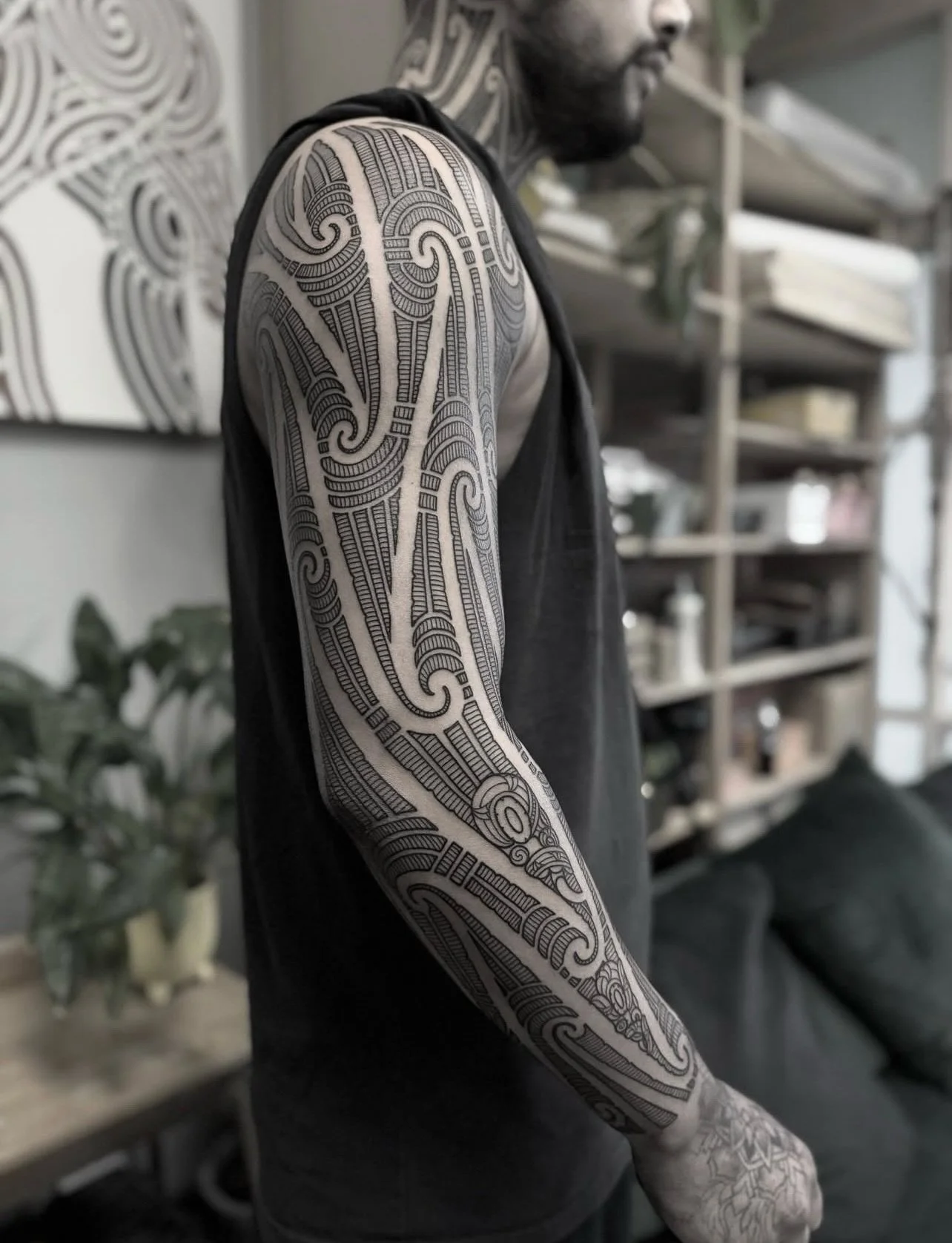 Arm sleeve by @manawa_tapu 

Done using @lotusneedles

The highest quality Japanese surgical grade 316L steel 
99.5% perfection rate
By tattooers, for tattooers 

www.lotusneedles.com

🪷CARTRIDGES AVAILABLE NOW, link in bio 🪷

Australia: @irontempe