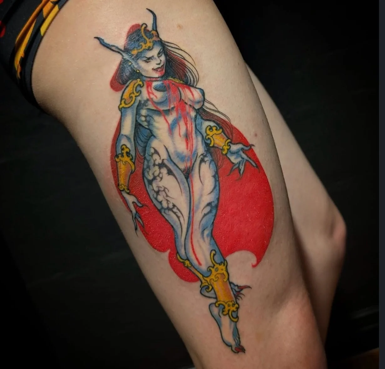 Recent work by @onnieolearytattoo at @lighthouse_tattoo - incredible as always! 

Done using @lotusneedles

The highest quality Japanese surgical grade 316L steel 
99.5% perfection rate
By tattooers, for tattooers 

www.lotusneedles.com

🪷CARTRIDGES