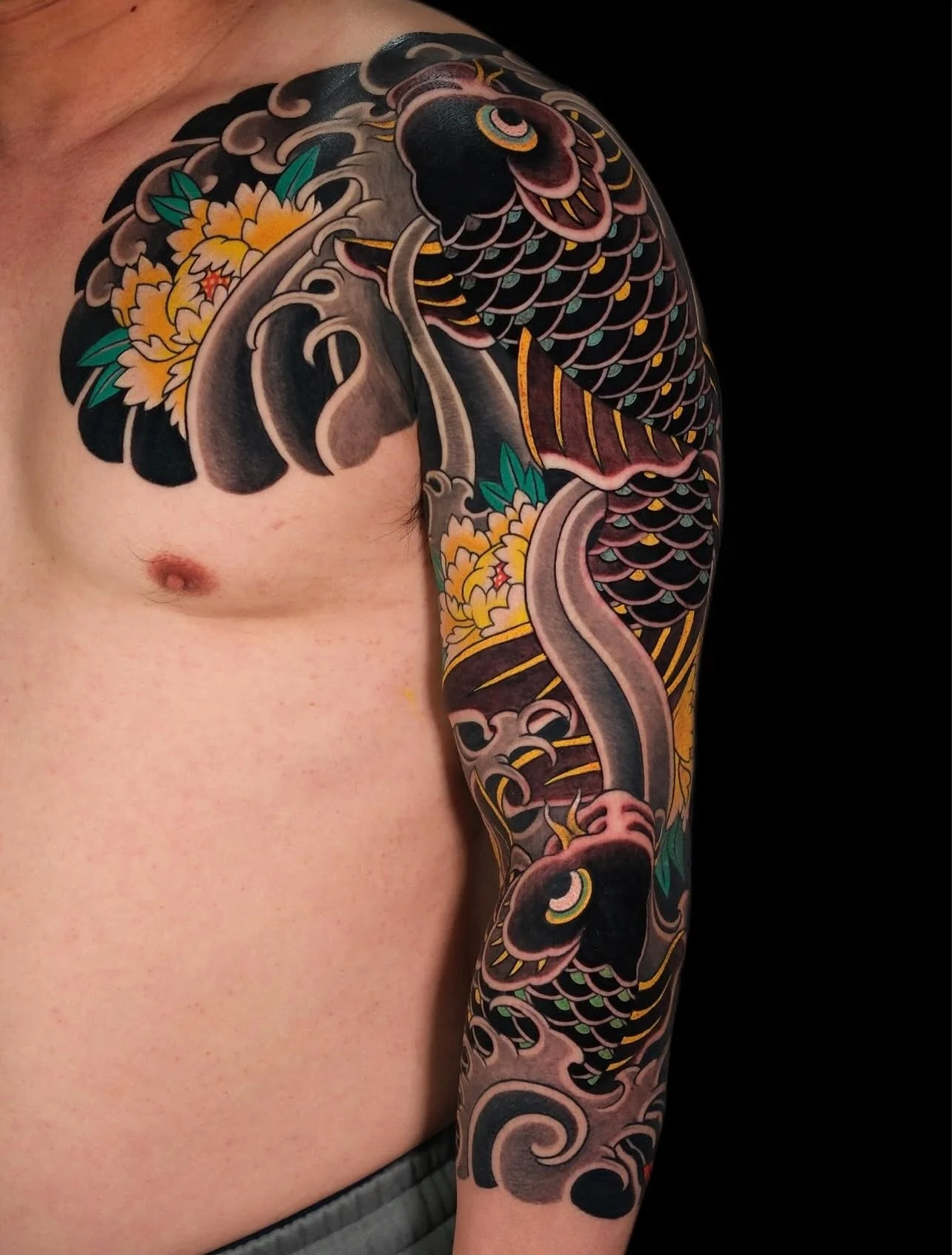 A few sleeves by @nick_n2ntattoo at @n2ntattoo - beautiful work! 

Done using @lotusneedles

The highest quality Japanese surgical grade 316L steel 
99.5% perfection rate
By tattooers, for tattooers 

www.lotusneedles.com

🪷CARTRIDGES AVAILABLE NOW,