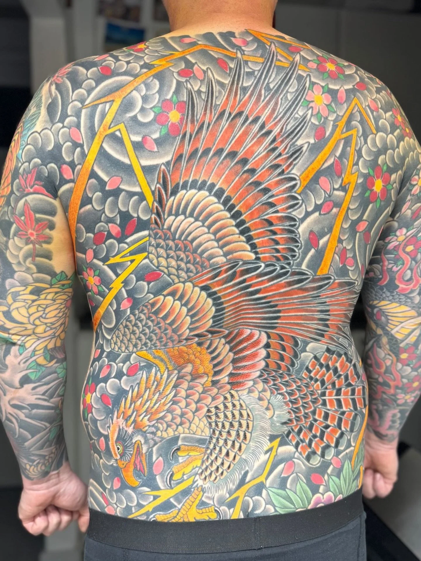 Epic back piece by @henning_royaltattoo at @royaltattoodk 

Done using @lotusneedles

The highest quality Japanese surgical grade 316L steel 
99.5% perfection rate
By tattooers, for tattooers 

www.lotusneedles.com

🪷CARTRIDGES AVAILABLE NOW, link i