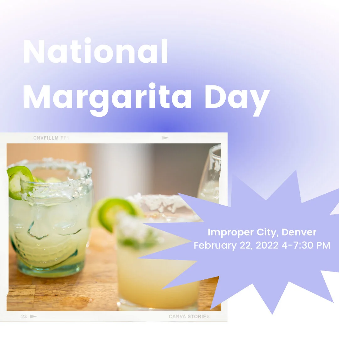 We are excited to be sponsoring National Margarita Day at Improper City next Tuesday the 22nd! Come grab a drink with us and meet new friends. 🍹 #nationalmargaritaday​​​​​​​​
-​​​​​​​​
-​​​​​​​​
- #lovelife #business #businesspartners #happyhour #ma