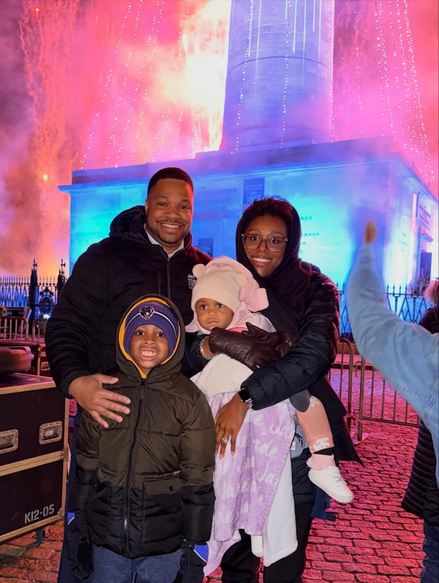 Another monument lighting as our family traditions continue, made even sweeter with Miss Jade&rsquo;s first one, shared alongside my sister and my nephew.