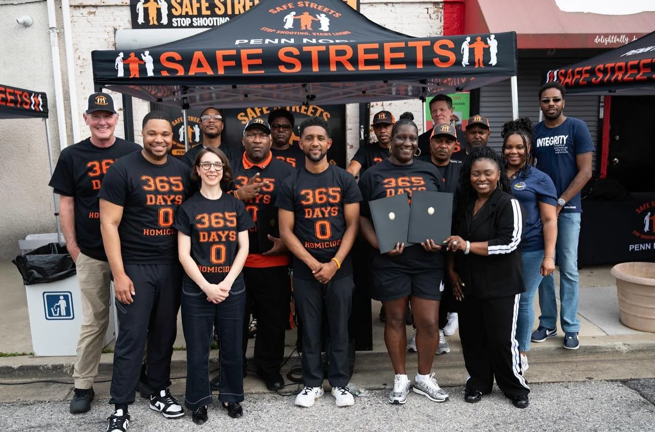 Penn North has reached a major milestone: more than 365 days without a homicide in the Safe Streets catchment area.

This progress reflects the work of residents, violence interrupters, community partners, and organizations committed to building safe