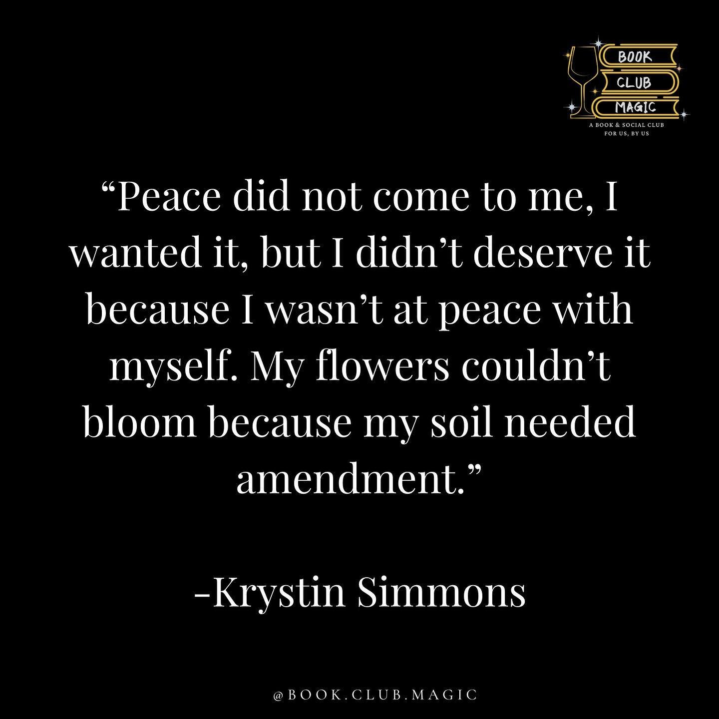 finding peace is a journey, but when you get to that place if peace, that feeling is everything. Love this.
.
cc: @kryssycharms 🖤