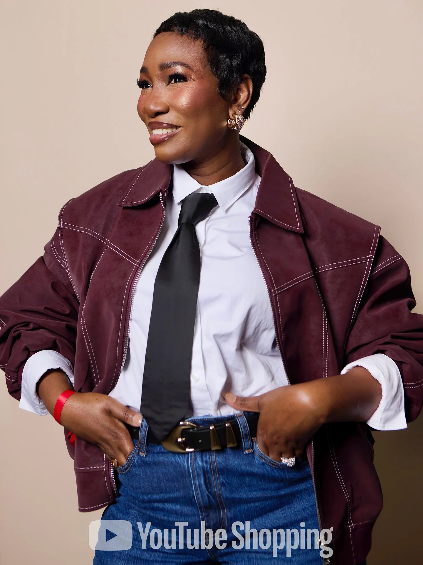 Don’t think limits - @usainbolt 
Comment SHOP or NEED for links to my outfit. 
Yesterday was beyond amazing. Getting to spend the day with @youtubecreators & @youtube Shopping was everything and more. It’s really surreal to say I&rsq