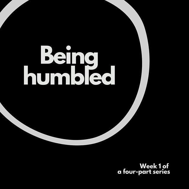 Join us ONLINE tomorrow at lhhpc.org for the first week of our four-part series on humility.