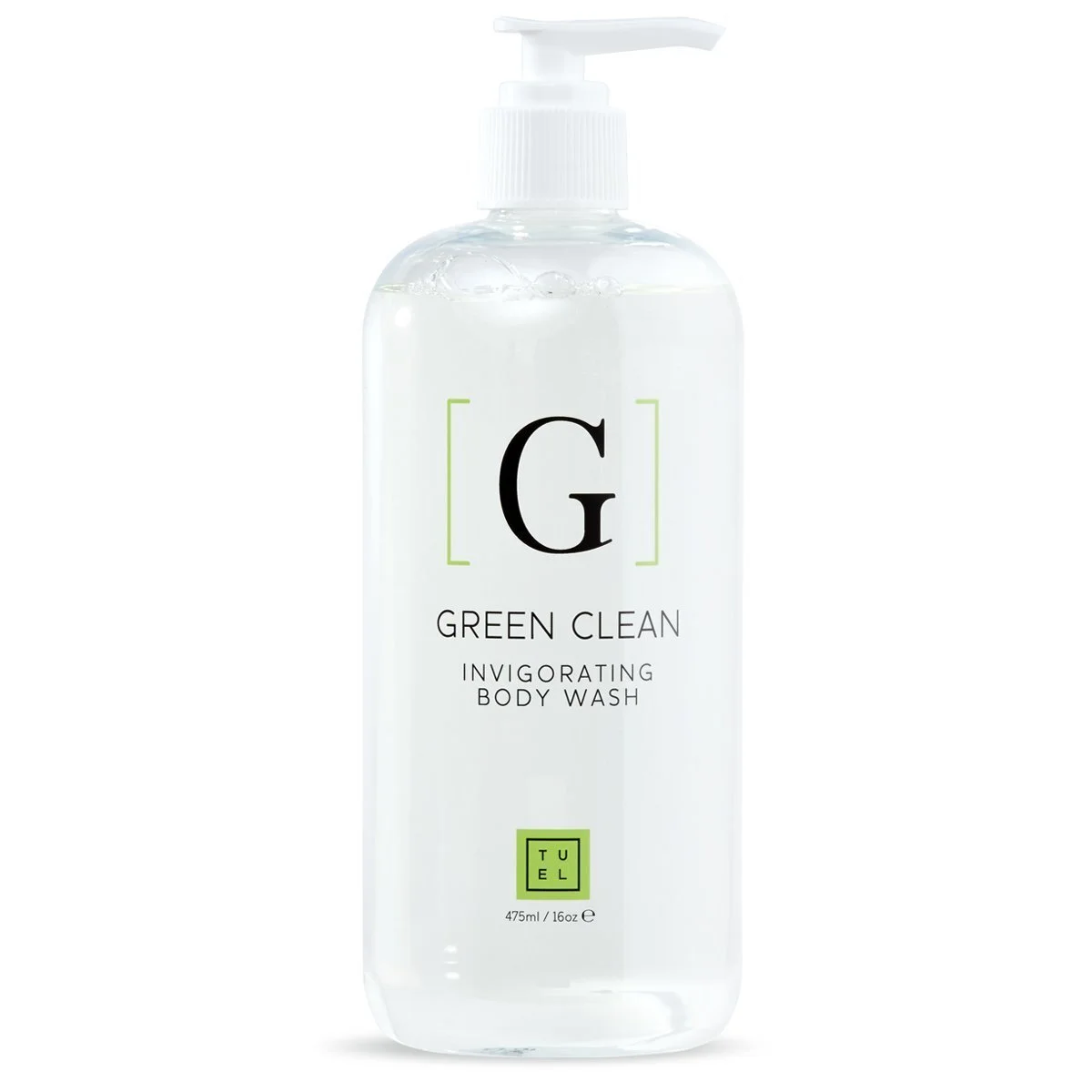 Green Clean Invigorating Body Wash Large 
