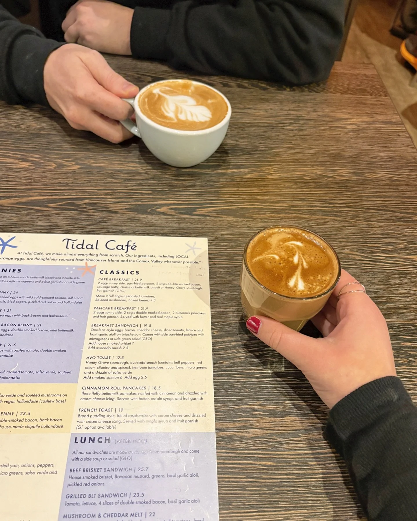 💙 Your reminder to make time for good coffee, good food, and good company. 

Enjoy the calm before the holiday season!