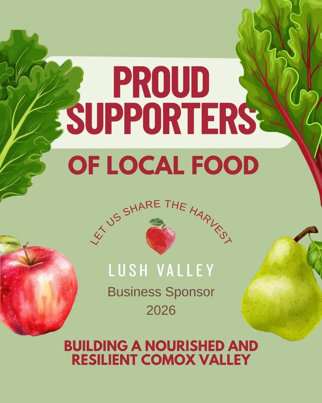We're happy to be a 2025 LUSH Valley Business Sponsor! 🥬🍎💙

Supporting @lushvalleyfood is a natural fit for us. Their commitment to local food systems, education, and food security closely aligns with our own values around sourcing, sustainability