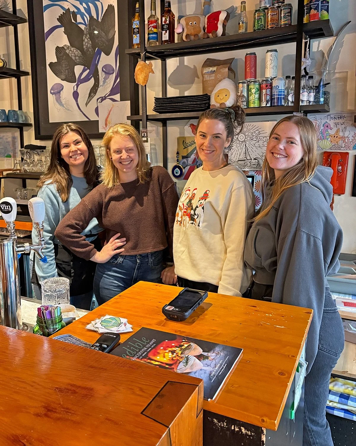 To the strong, talented women who make Tidal Caf&eacute; what it is - we celebrate you today and every day.

Happy International Women&rsquo;s Day 💙

@downtowncomox @tourismcomoxvalley 
.
.
.
.
#comox #comoxbrunch #downtowncomox #internationalwomens
